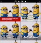 Schriftart in Clips auswählen